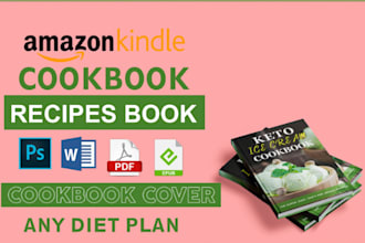 write high quality recipes for recipe book cookbook and ebook