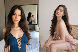 create stunning realistic ai influencer or onlyfans model for instagram , social