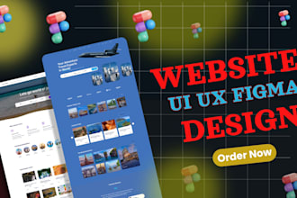 create website UI UX design for business, ecommerce, saas and wedding website