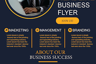 design creative party flyer, corporate flyer, food flyer, travel flyer