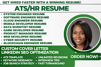 write a software, systems engineer resume, solutions, software architect, AWS CV