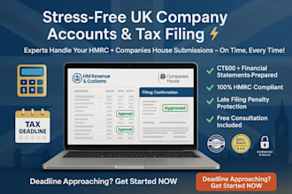 file uk compay accounts and corporation tax returns