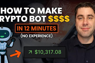 develop ai powered crypto trading bot,  arbitrage bot, ai trading bot,