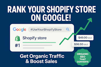 do shopify website seo to boost shopify traffic and shopify sales organically