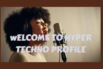 be female hyper techno  gospel producer hard style song writer vocalist singer