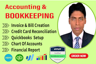do monthly quickbooks online, xero bookkeeping with payroll