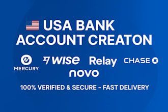 create usa bank creation usa mercury wise novo wise relay chase bank account