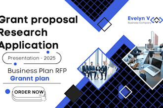 write grant plan, grant proposal research application, business plan rfp