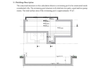 design pool drawing swimming pool architectural plan site plan city permit stamp