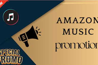 promote your music on amazon music to real listeners