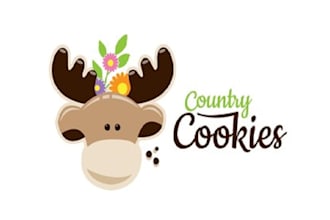design sustainability food truck sugar cookies logo