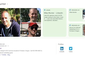 make google knowledge panel for person