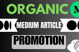 massive medium article promotion medium profile promotion to targeted audience