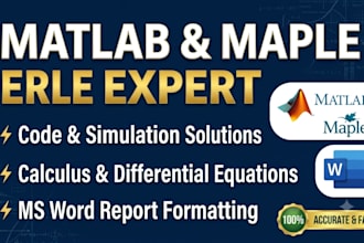 provide expert help with matlab maple word formatting