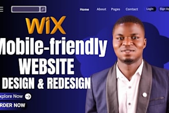 design or redesign wix website design wix beauty or wix cosmetics website design