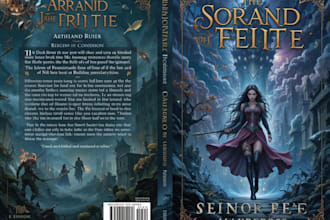 design professional fantasy book cover, ebook cover