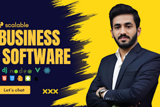 develop scalable business software with django and vue js
