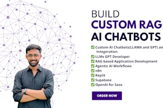 build custom rag ai chatbots, fine tune llms as gpt, llama on replit openai saas