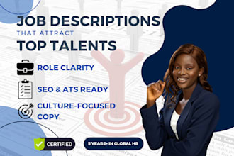 write professional job descriptions that attract top talent