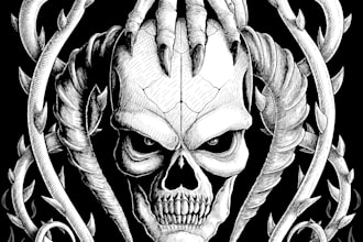 draw the illustration to your album cover