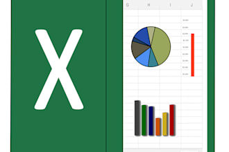 create excel spreadsheets, charts, pivot table, dashboards, analysis, reporting