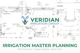 provide detailed irrigation master planning services for your project