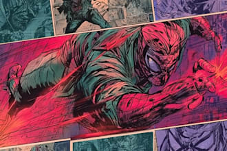 draw comic book as comic book artist comic book illustration graphic novel comic