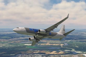 create msfs 2020 and 2025 virtual airline livery for microsoft flight