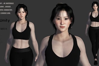 make 3dcharacter model, nsfw art,realistic human model, ue rig,morphs, vrm model
