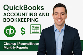 do quickbooks online bookkeeping, accounting, and bank reconciliation