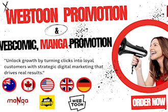 do viral webtoon promotion webcomic wattpad manga tapas to gain millions reach