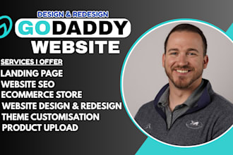 design godaddy website redesign godaddy and website development