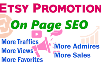 do etsy traffic sales favorites admire grow for shop and products