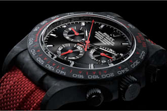 design realistic 3d watch, wristwatch, product rendering and 3d watch animation