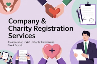 register uk charity or ngo with the charity commission, hmrc, companies house