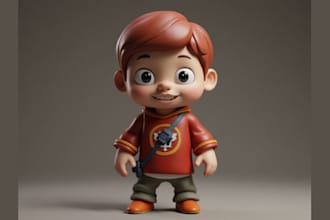 design 3d toy, toy character, toy prototype, toy product design, collectible toy