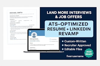 create an ats optimized resume and powerful linkedin profile