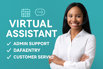 be your virtual receptionist and admin assistant