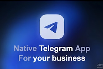 develop a telegram mini app or bot for your business