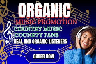 country music ,spotify promotion, latin music, reggae, indie
