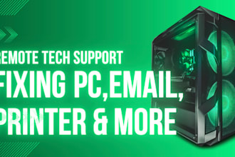 fix your computer, email, or tech issue remotely