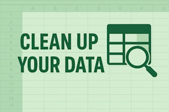 clean, organize, and make your data usable