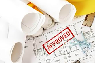 create home addition and renovation drawings for city building permit approval