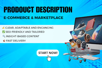 make copy for product and write content for your e commerce