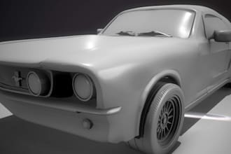 custom truck model, front bumper,dnd car sculpture, racing parts, body kits