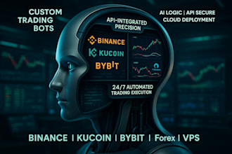 do profitable binance kucoin trading bots with api, vps integration, trading bot