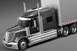 do 3d car model 3d truck design 3d vehicle model exterior design for 3d printing