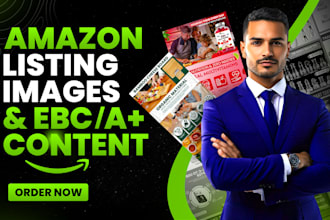 design amazon listing images and product infographics