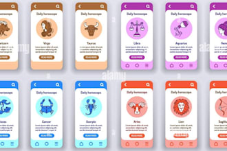 develop custom astrologyapp with daily horoscope birth chart and zodiac matching