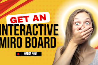 design an interactive miro board for workshops and remote teams